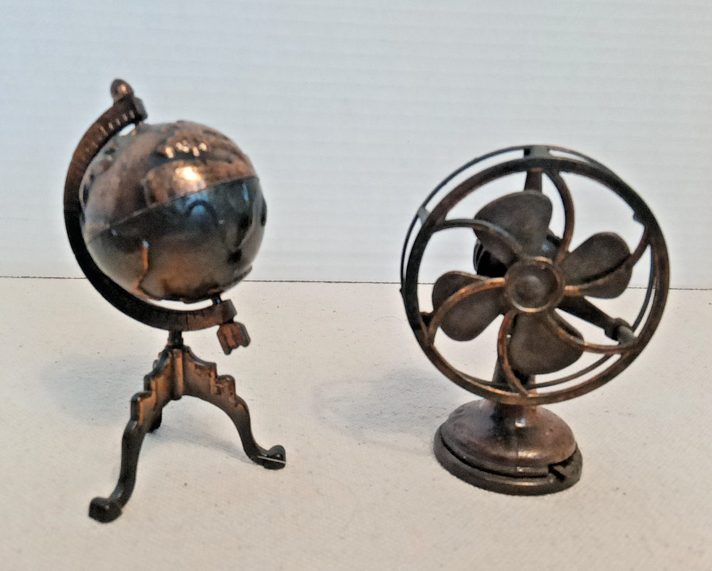 Mini Die Cast Fan And Globe Durham Industries