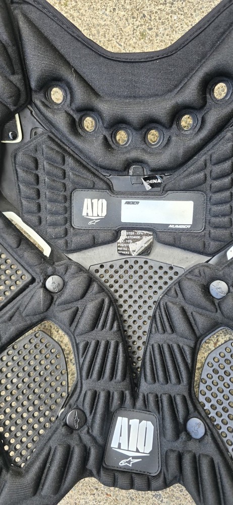ALPINESTARS A10 full chest protector