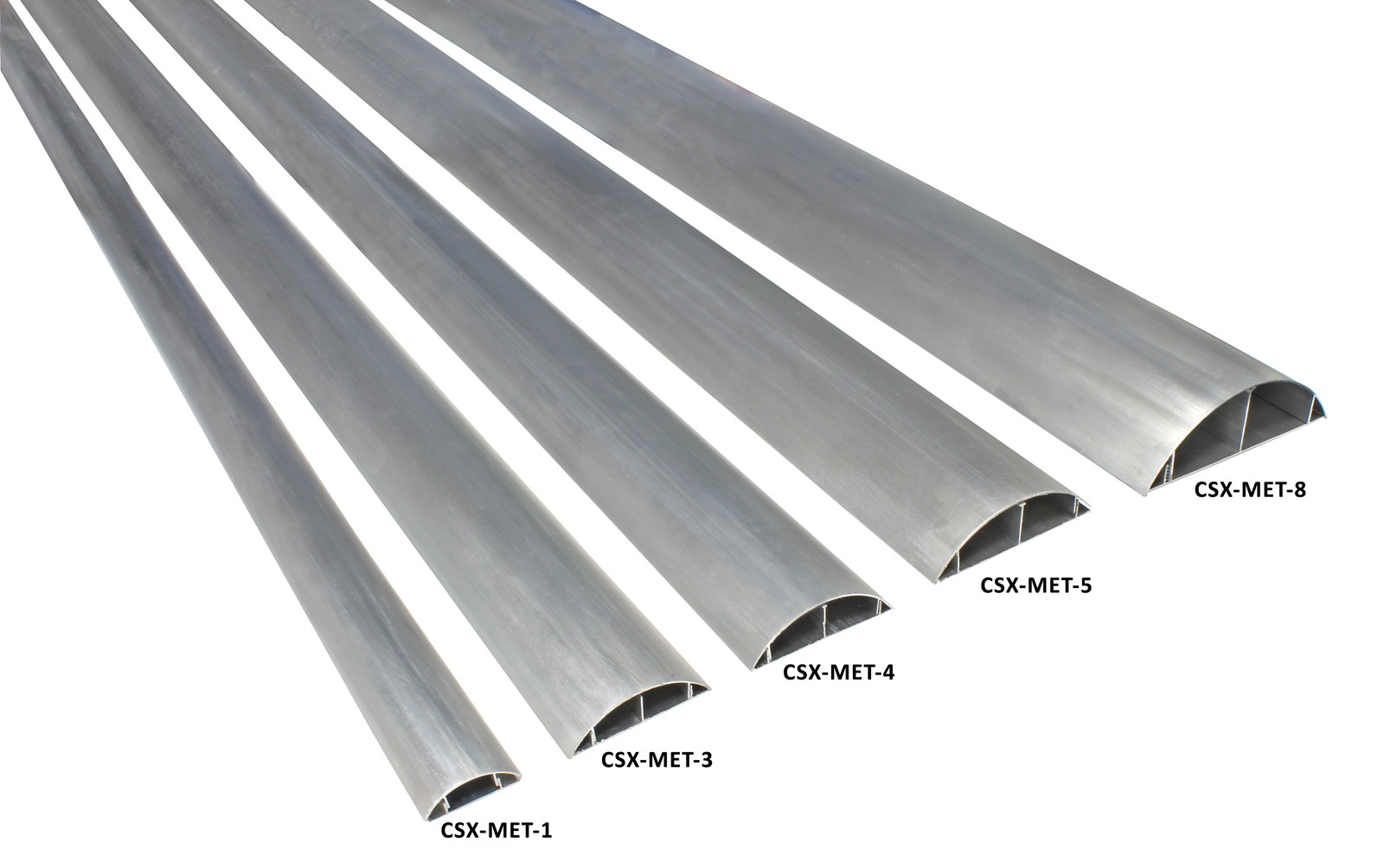 Electriduct Metal Cable Shield Cord Covers - 5 Size Options