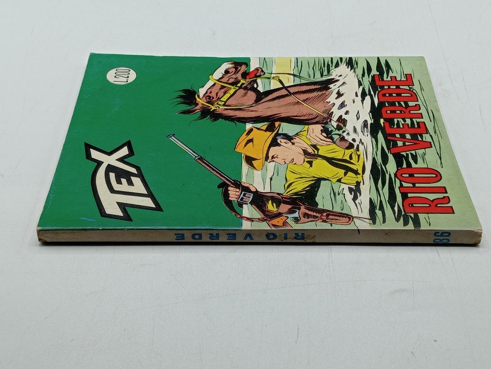 TEX comic number 86 lire 200 first edition