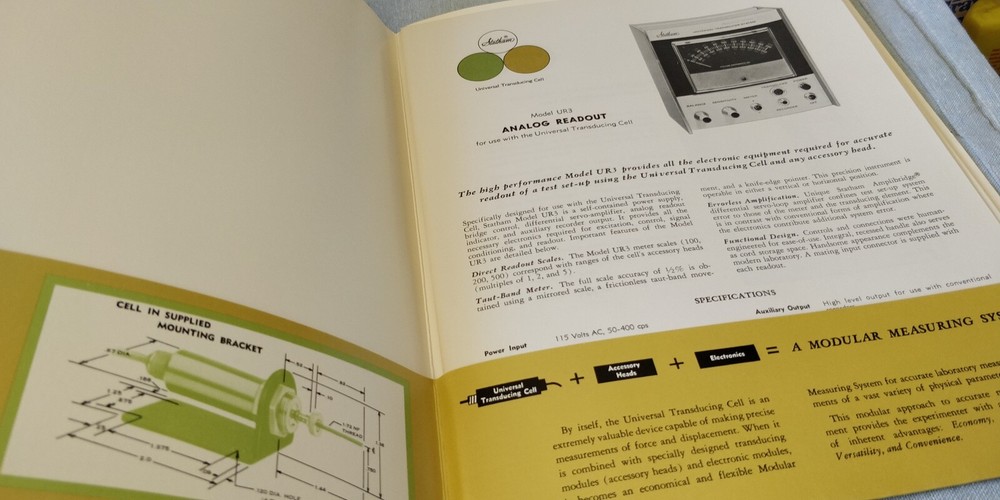 1950's Statham Industries ~ Catalog ~ Transcuding Cell