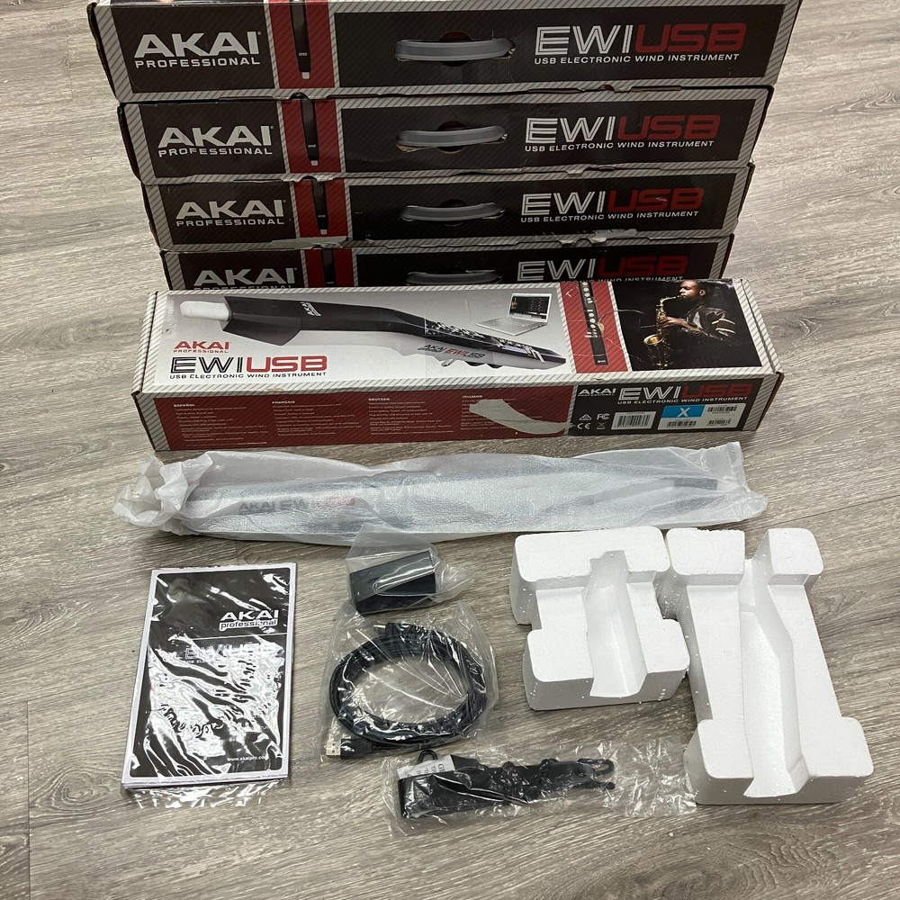 Akai EWI USB Electronic Wind Insturment Tested
