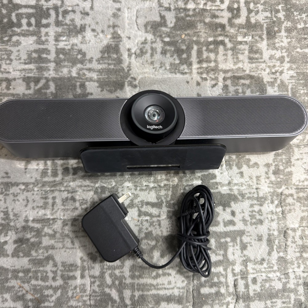 Logitech MeetUp Camera HD Video & Audio Conferencing System Model V-R0007 WEBCAM
