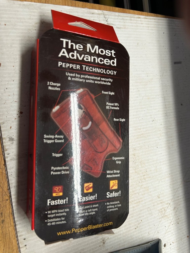 Kimber PepperBlaster II Red Pepper Spray with Case