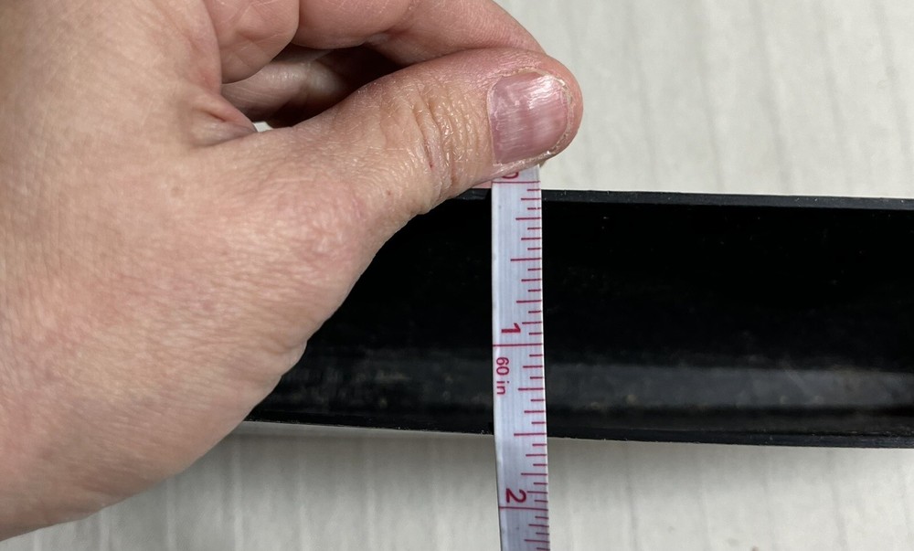 Black Plastic Bin 14 X 4 X 1.5