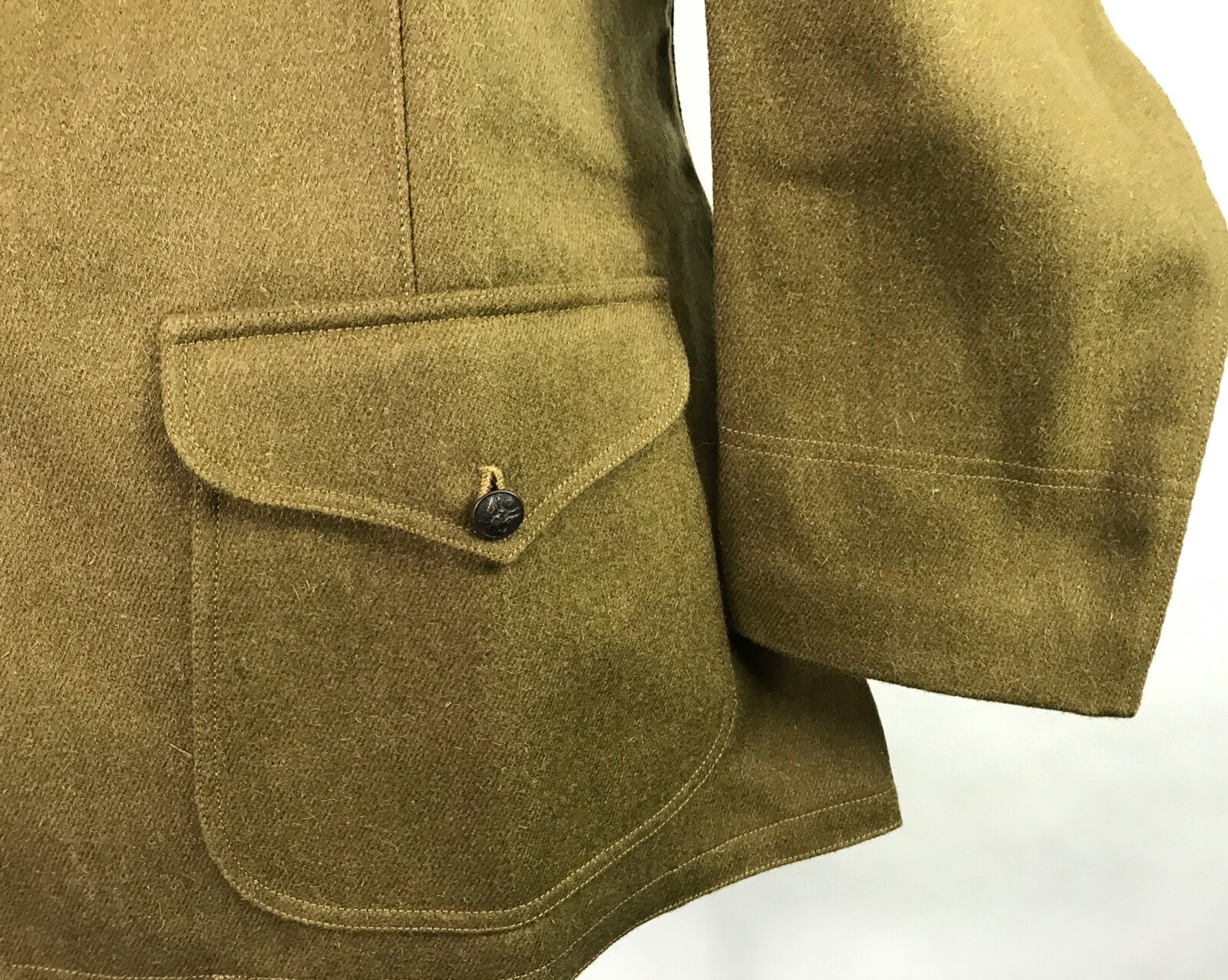 WWI US ARMY M1917 WOOL COMBAT FIELD TUNIC- SIZE XLARGE 48R