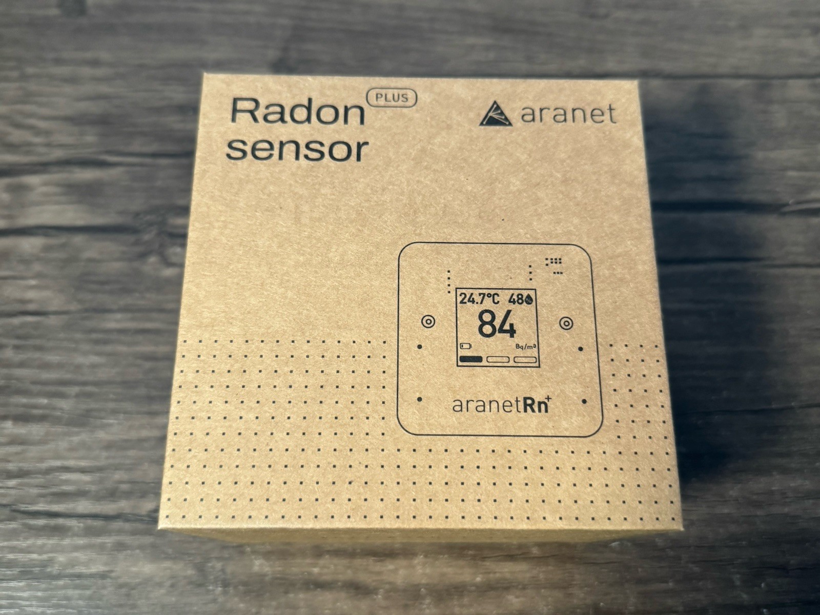 SAF Radon Detector Home 10-Min Measurement, Temperature Aranet Plus BRAND NEW