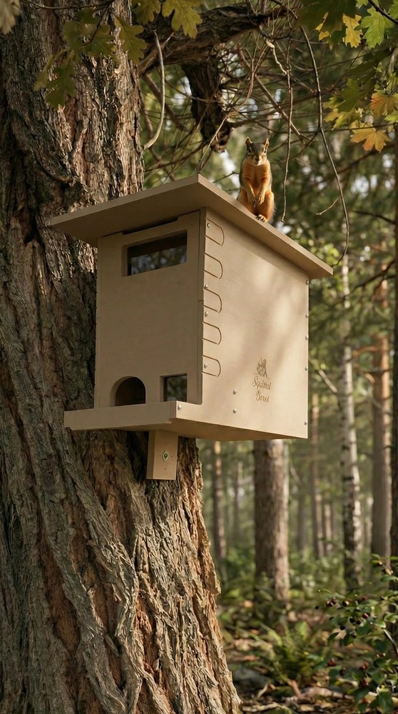 Squirrel Box Watchtower Nest House Camera Compatible With Multiple Models V2