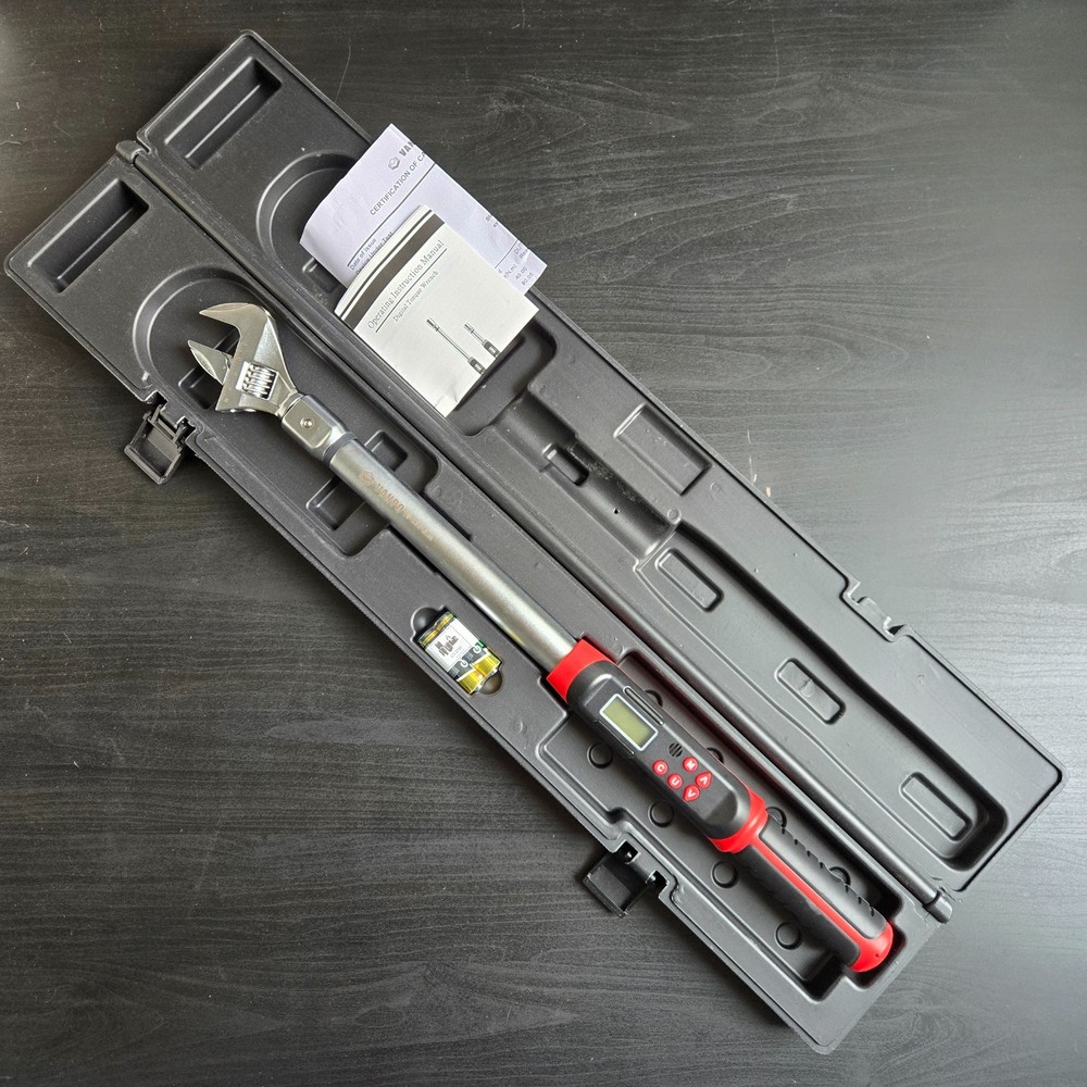 Vanpo Adjustable Torque Wrench - 2.2-44.2 ft.lb with Precise LED Notifications