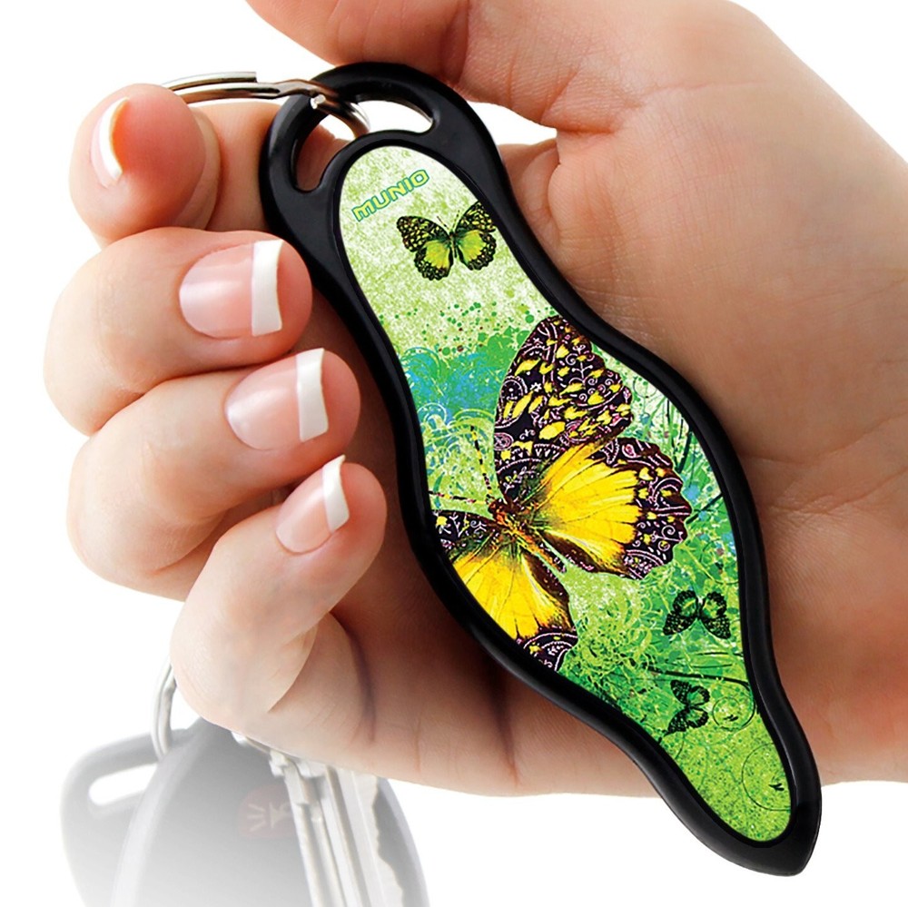 Munio Self Defense Key Chain, Butterfly