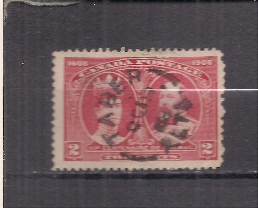 Canada #98 used split ring Taber, Alberta