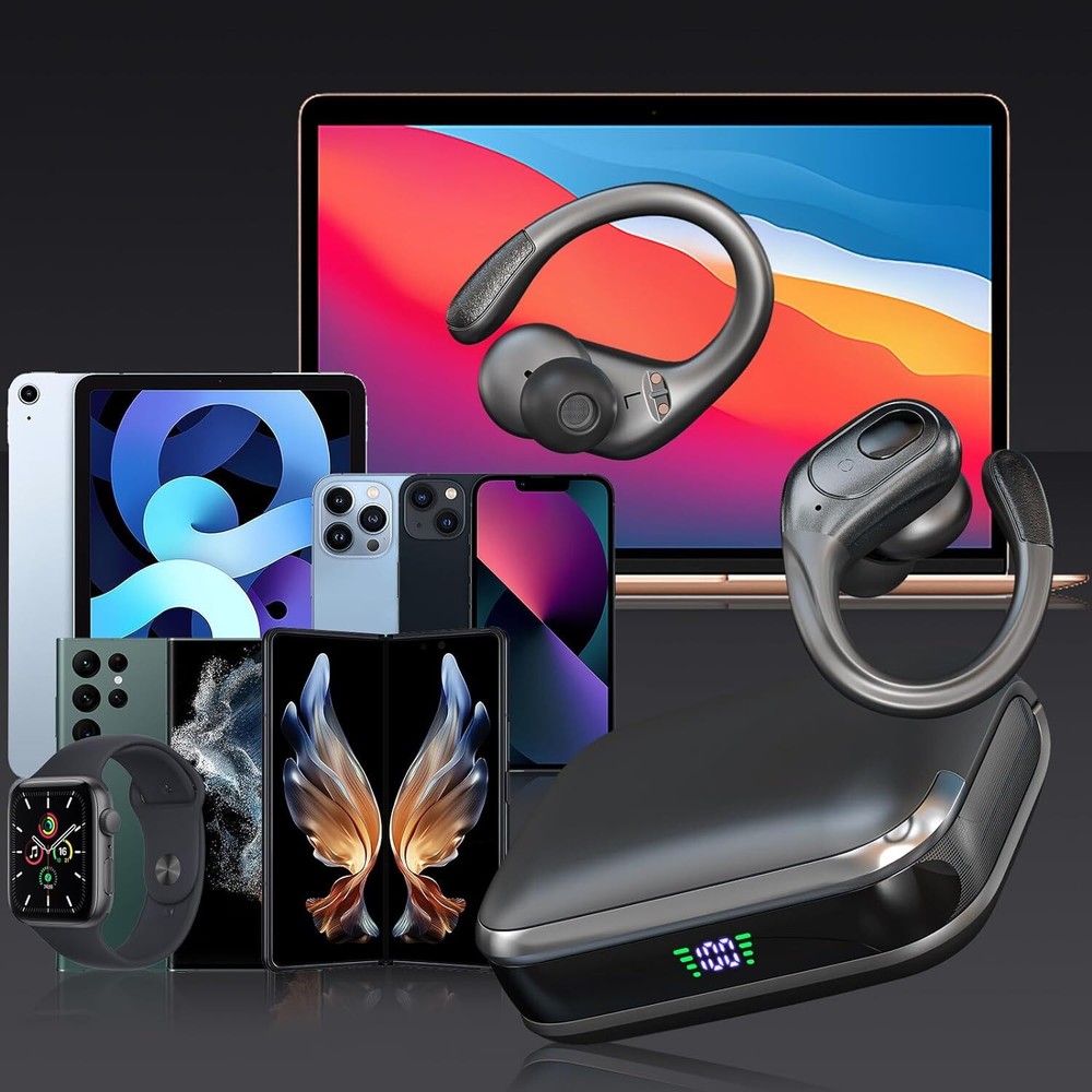 Bluetooth Earbuds 75H Playtime IP7 Waterproof for Running