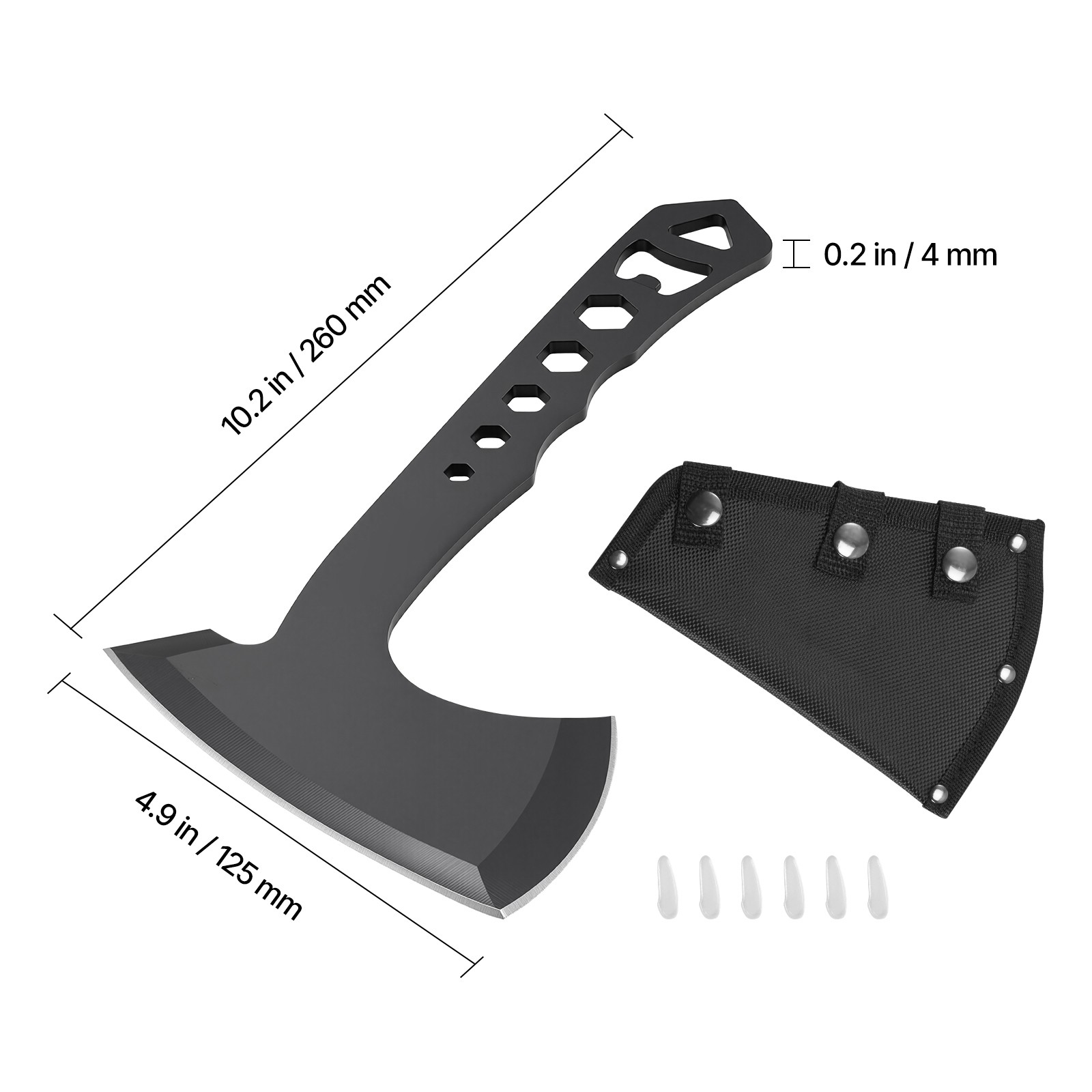 Throwing Axes and Tomahawks 3 Pack Axe Throwing Hatchet Set Stainless Steel