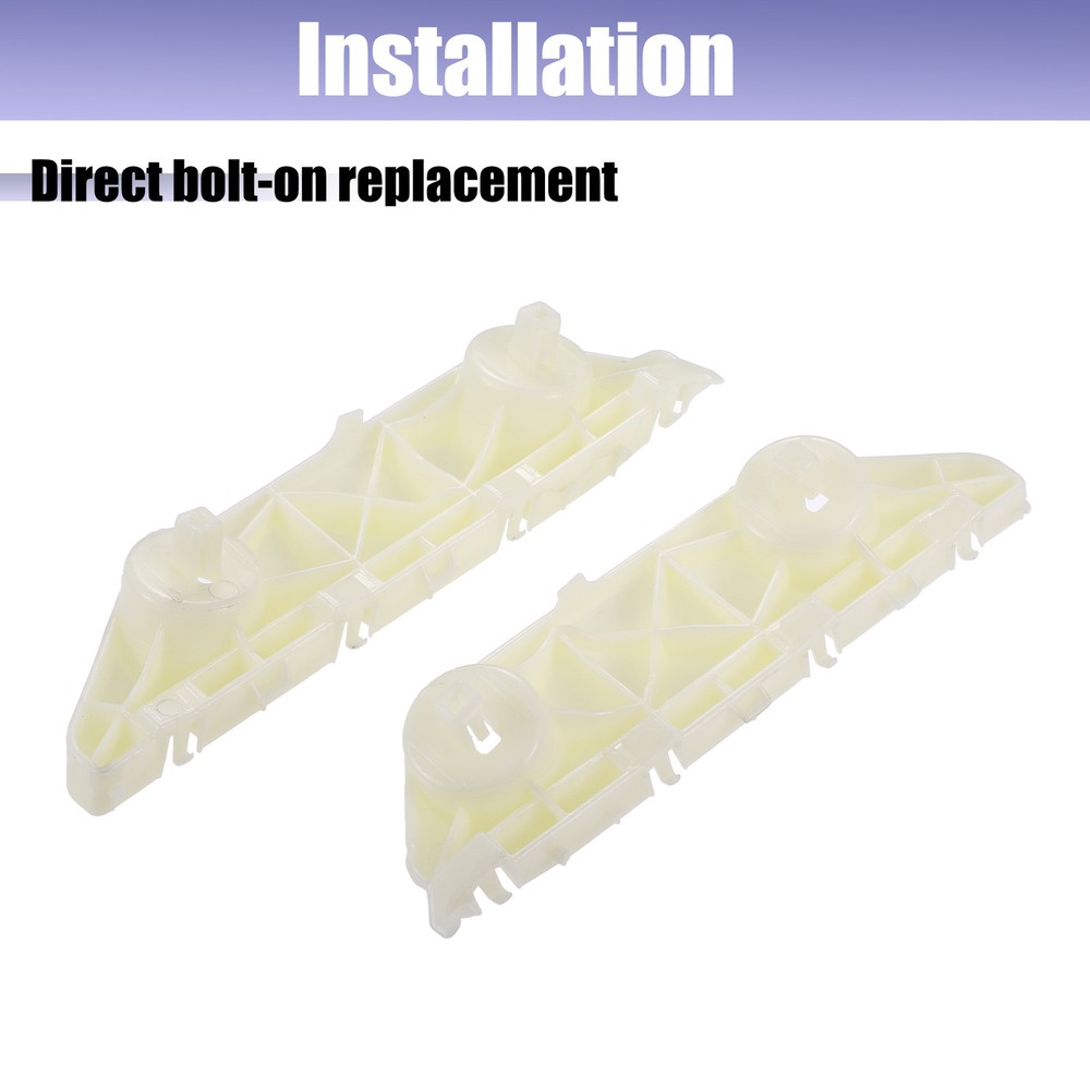 1 Pair Left Right Side Front Bumper Mounting Support Bracket for Nissan Versa