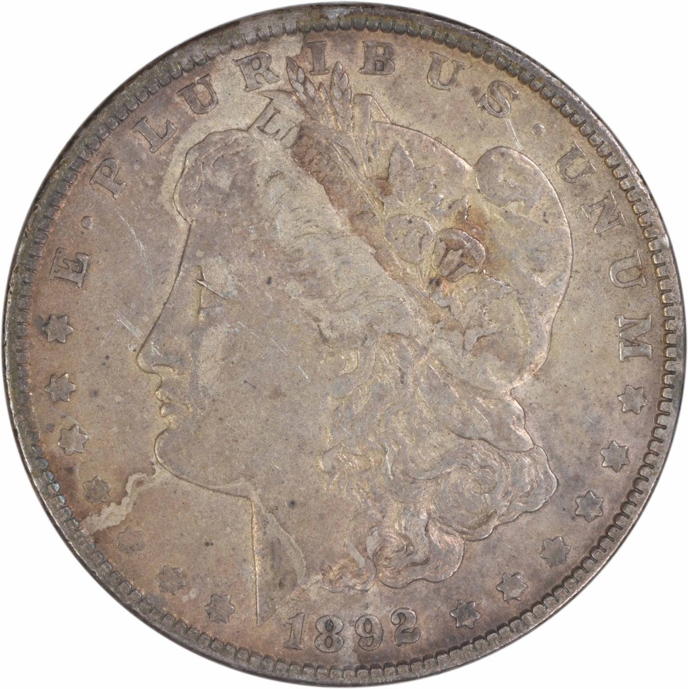 1892 Morgan Silver Dollar EF Uncertified #1059