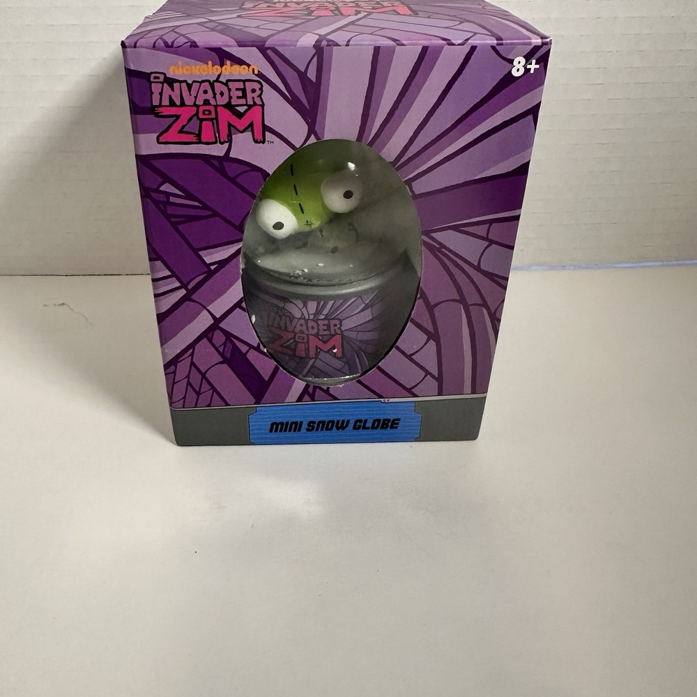 Nickelodeon Mini Snow Globe - Invader Zim Sealed