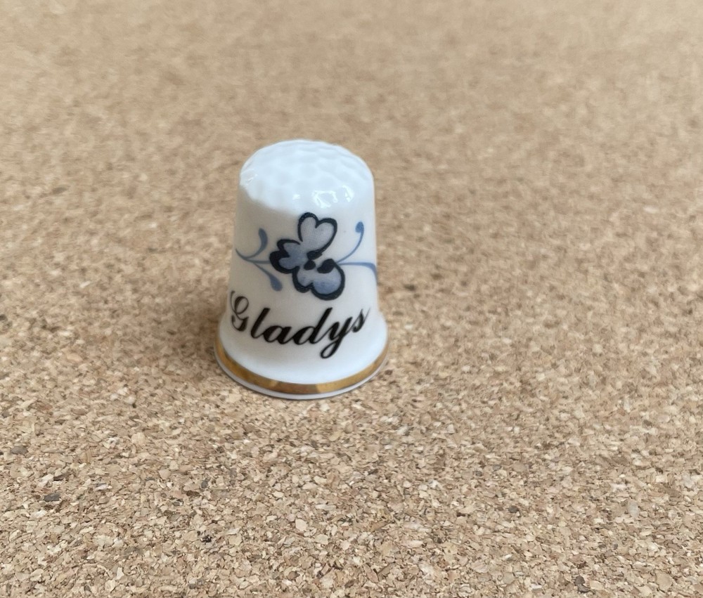 Gladys Name Thimble