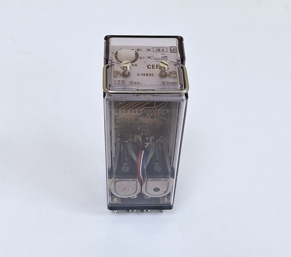 ICE CEF4 Adjustable Timer Relay 125V