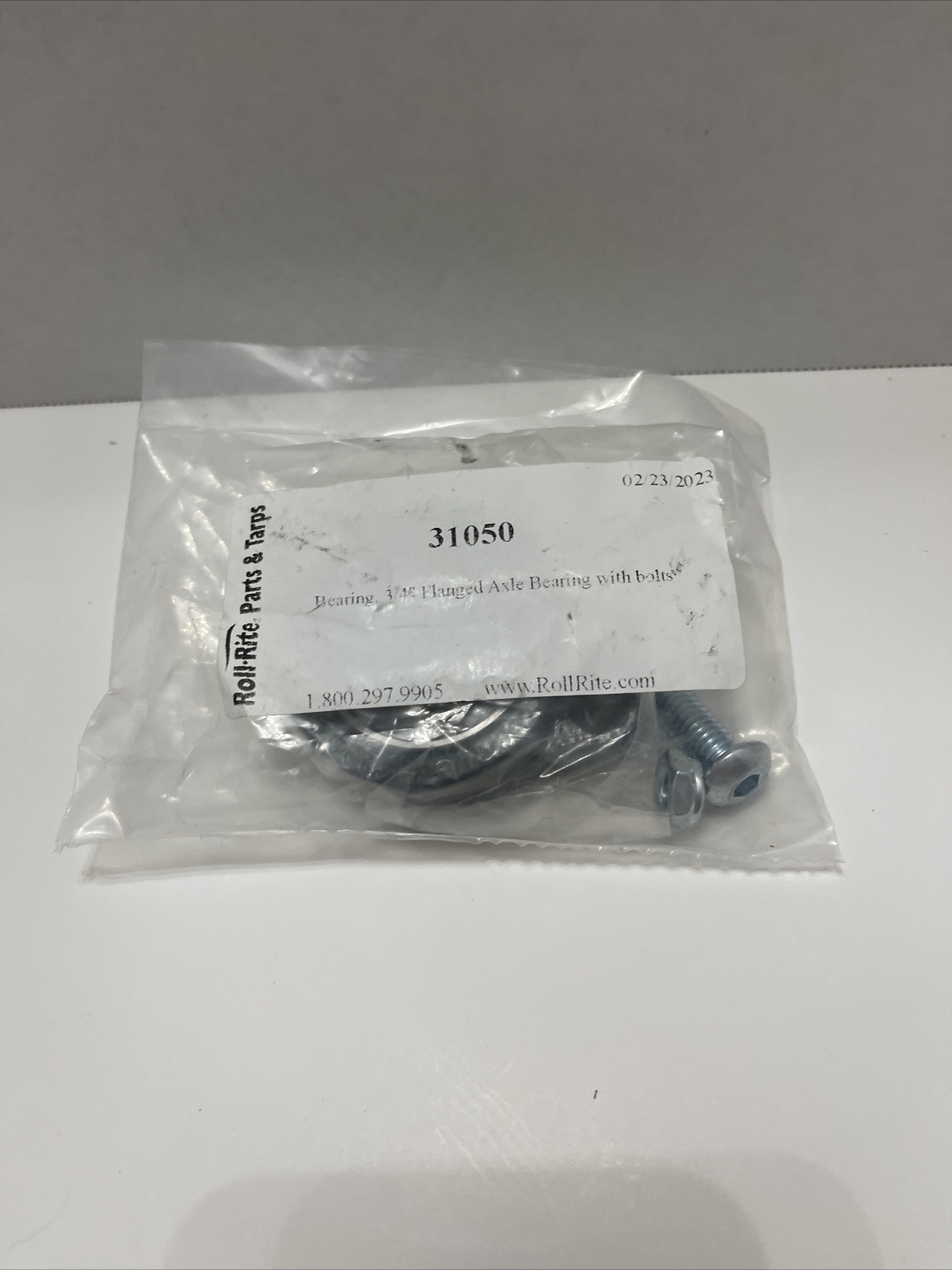 Roll Rite 31050  3/4 Flanged Bearing With Bolts