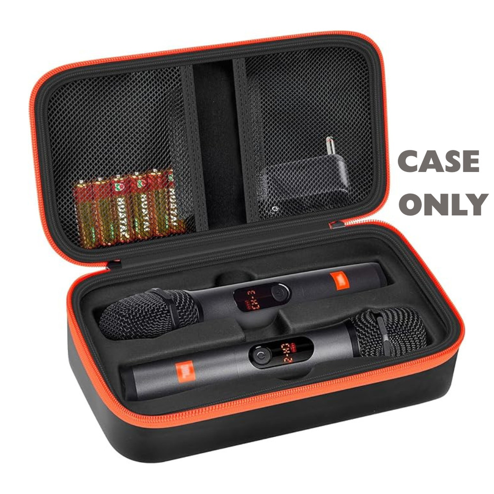JBL Wireless Two Microphone System Handheld Dual Mic Travel Bag  (CASE ONLY)