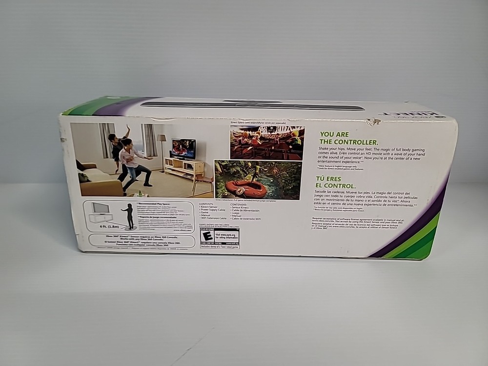 Microsoft XBOX 360 Kinect Sensor Bar **No Game Disk***