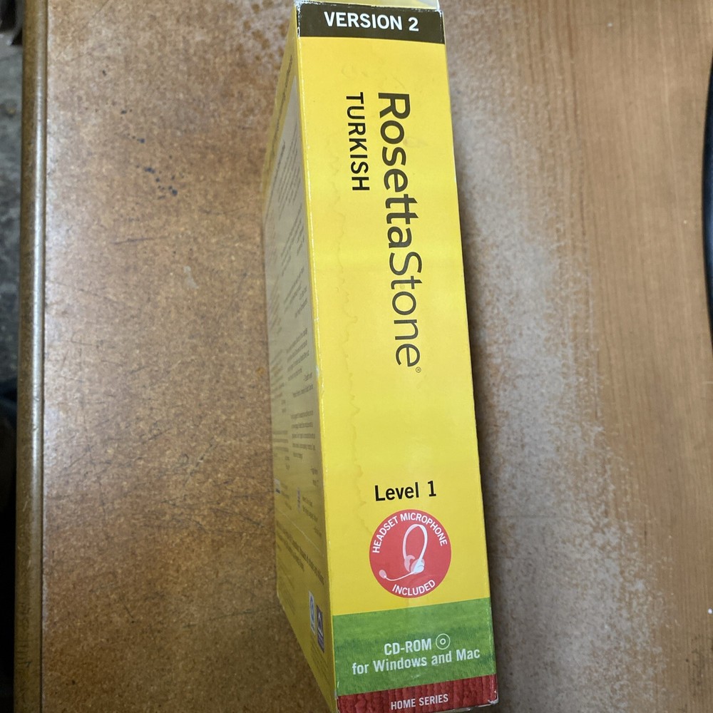 Rosetta Stone Turkish Level 1 for PC, Mac