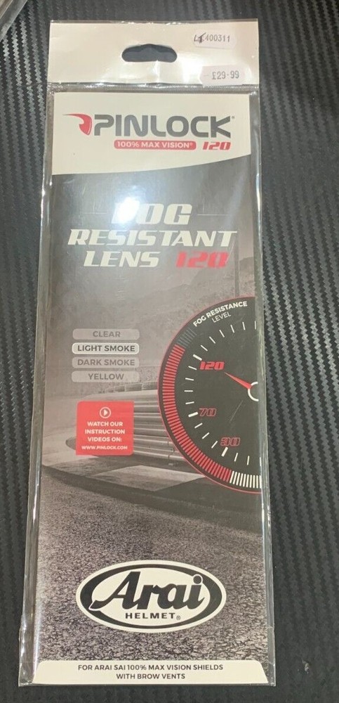 Arai SAi Type Max Vision Pinlock Inserts