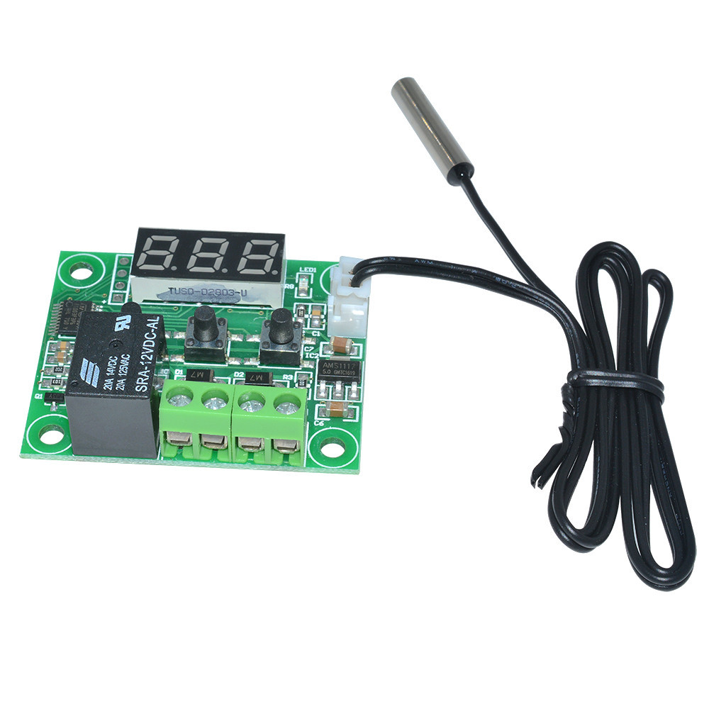 DC 12V W1209 Digital Blue LED Thermostat Temperature Control Switch Sensor