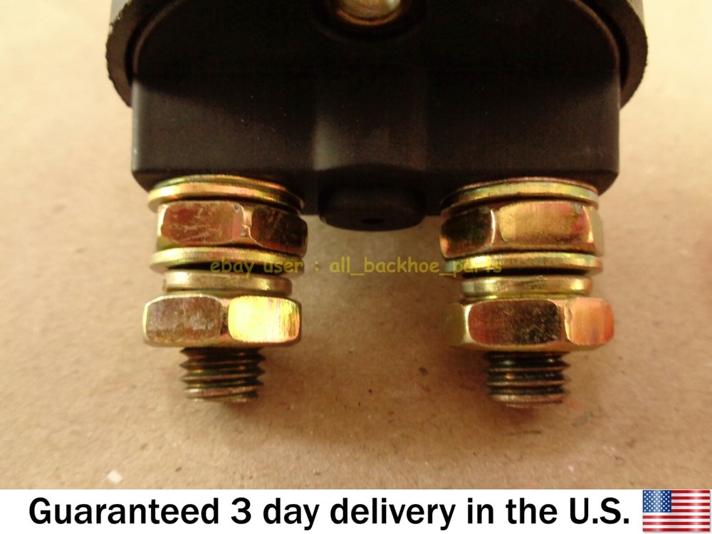 JCB BACKHOE - BATTERY ISOLATOR SWITCH WITH KEY (PART NO. 701/20800)