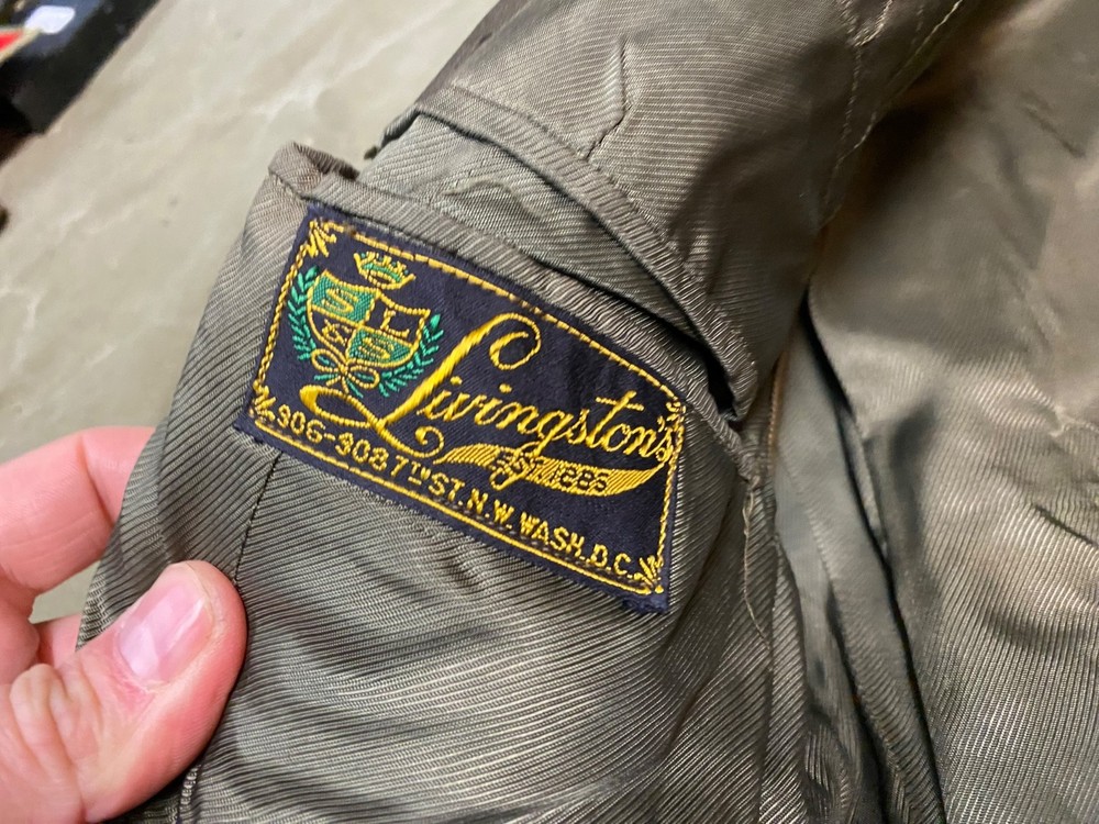 ORIGINAL WWII US ARMY OFFICER CLASS A DRESS JACKET- SMALL 36R