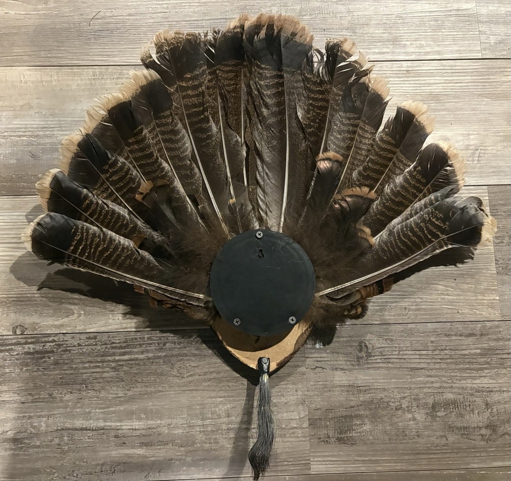 Turkey Tail/Beard Plaque Hardwood
