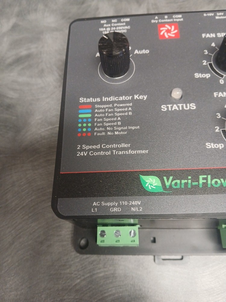 Vari-Flow 2 Speed Controller Part # 132089 “Brand New”