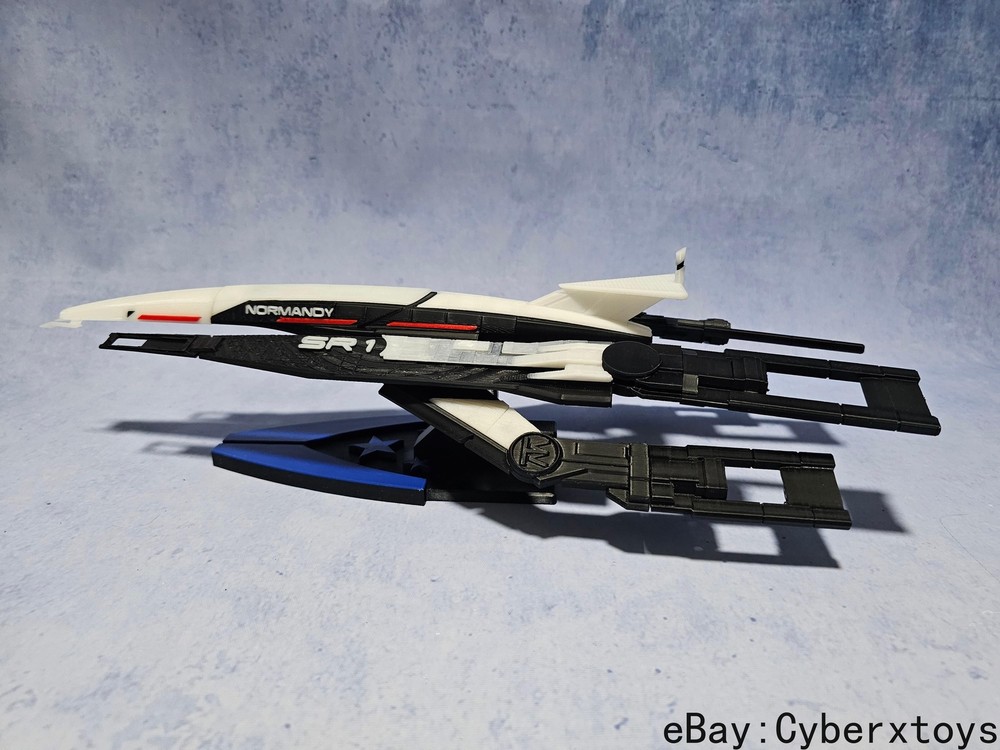 MASS EFFECT SSV Normandy 【 SR1 】Spaceship Painted Model 3D Print