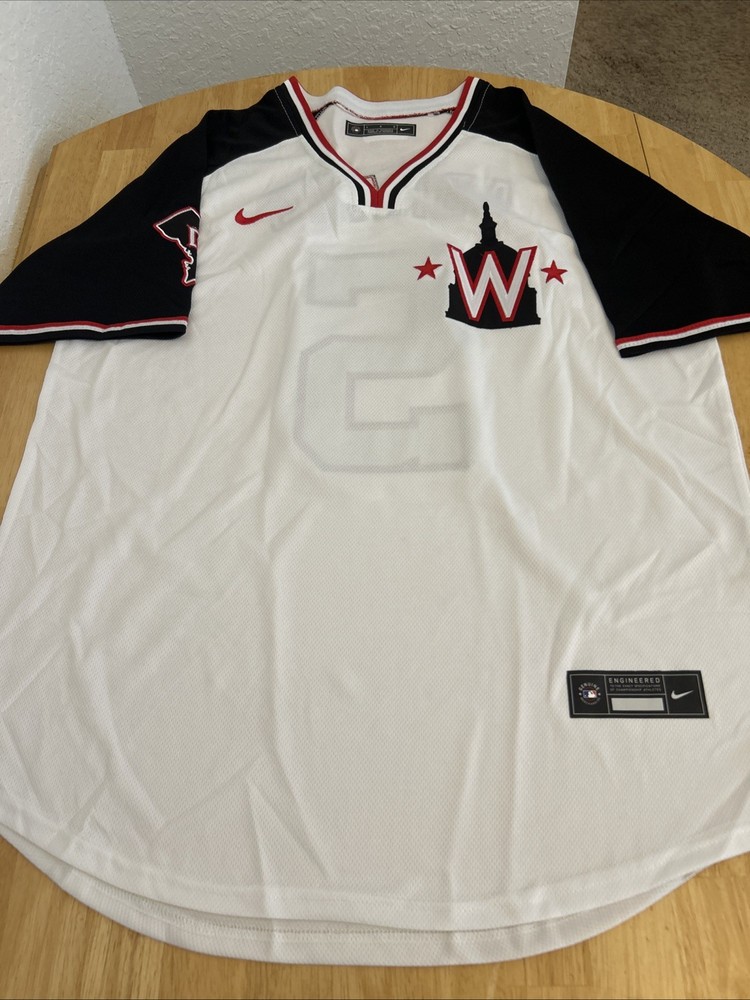 CJ Abrams Washington Nationals Autographed Jersey JSA Certified