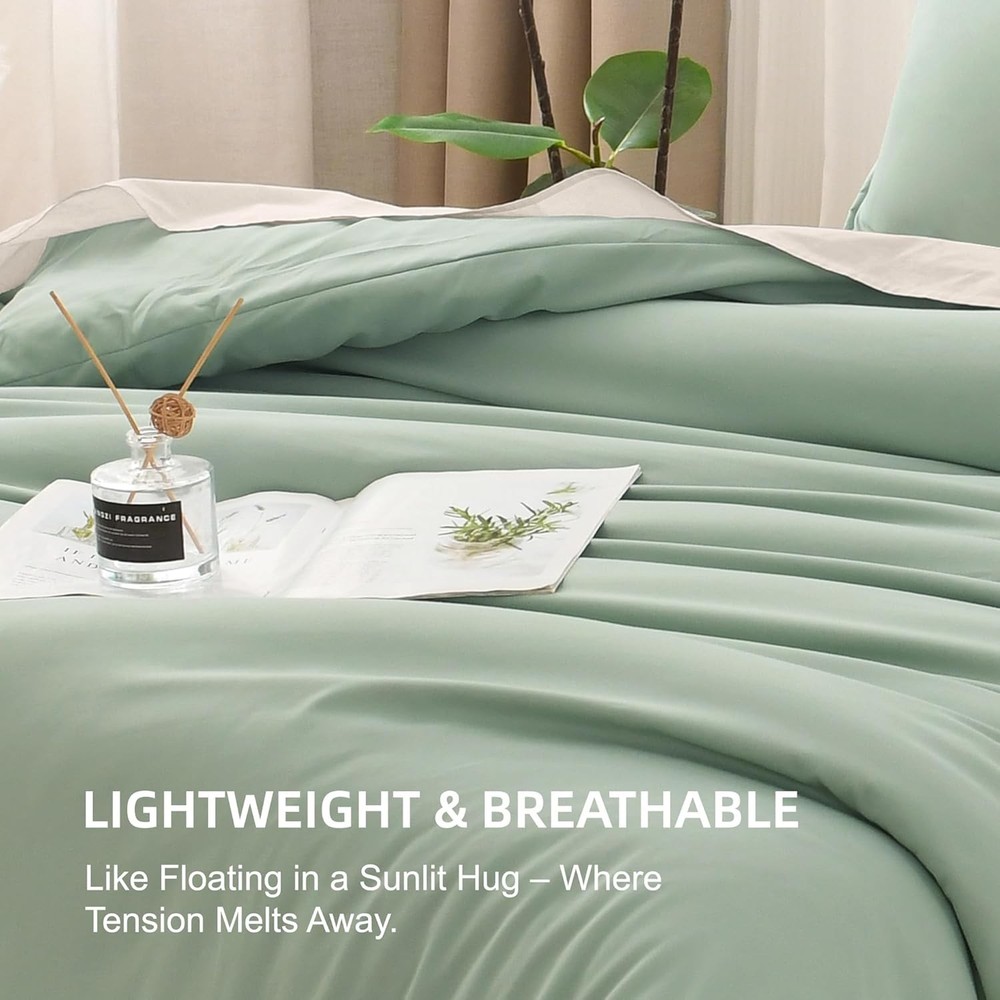 King Size Down Comforter Set, 3-Piece