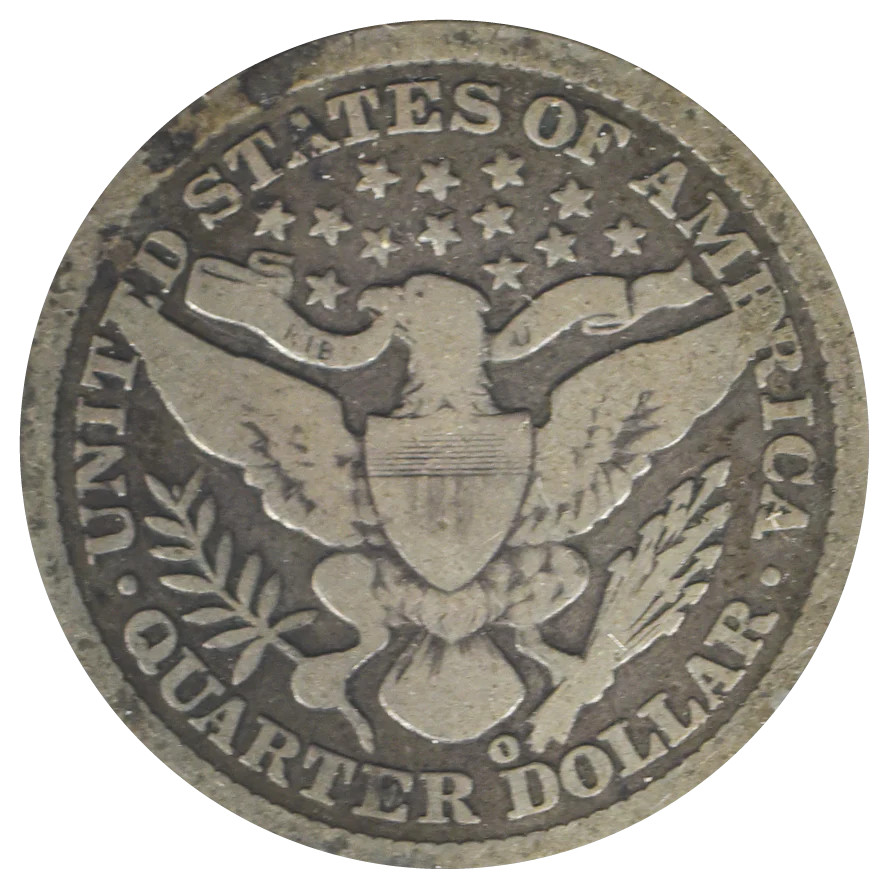 1894-O Barber Quarter (VG)