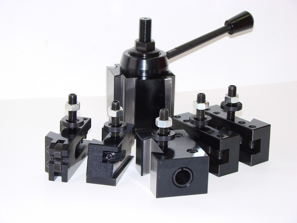 WEDGE TYPE QUICK CHANGE TOOLPOST SET AXA 251-111 TOOL POST, FREE SHIPPING!
