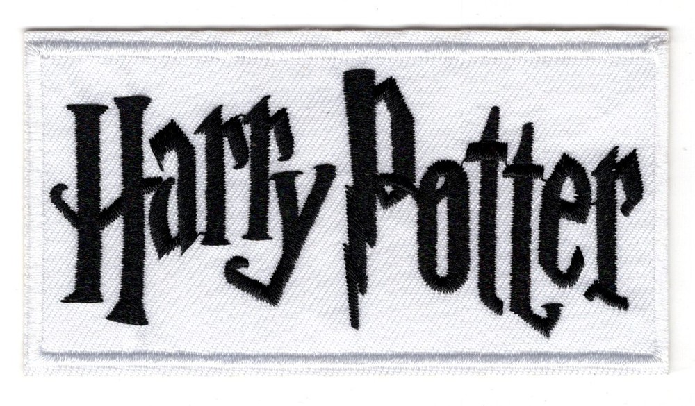 Harry Potter Name Logo Patch 4"