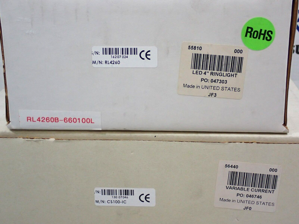 Advanced Illumination RL4260 Ringlight + CS100-IC Variable Current Controller