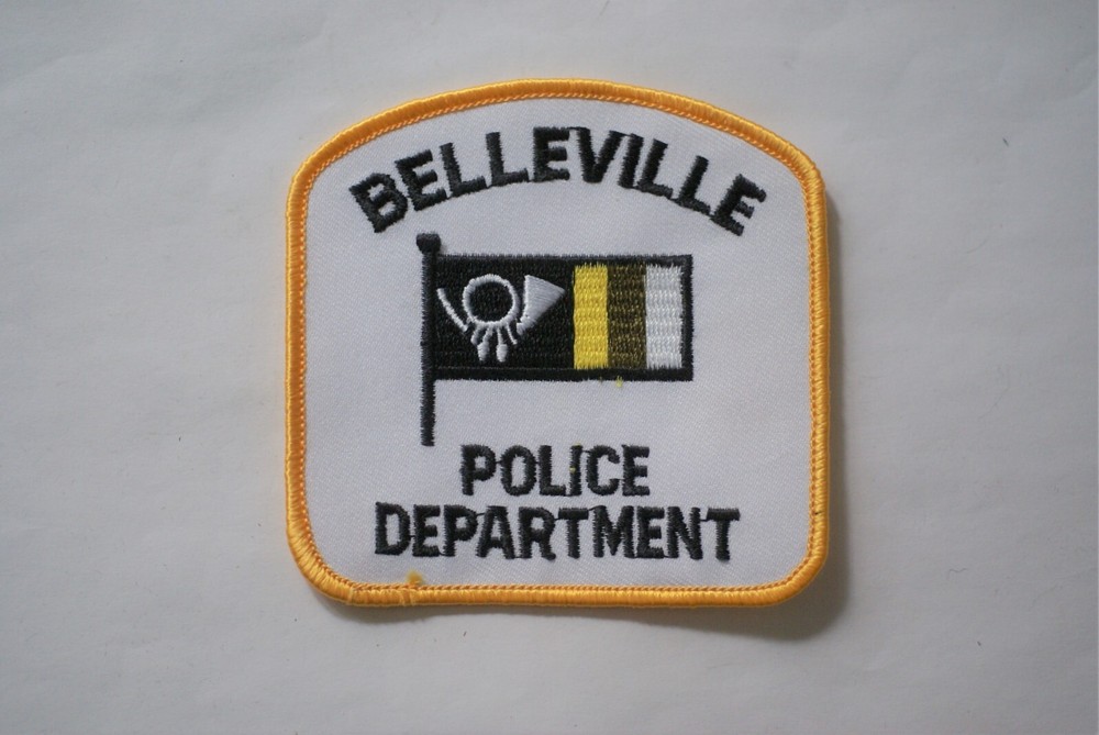 Obsolete Belleville Police patch, Illinois