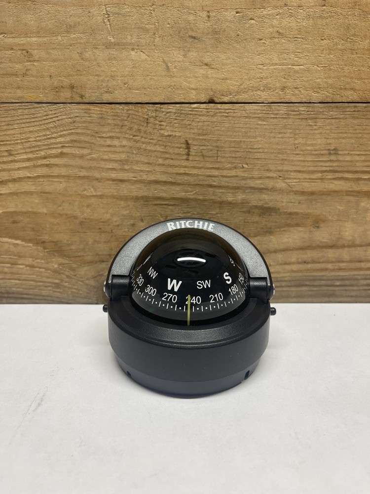 Ritchie S-53 Explorer Surface Mount Marine Compass Black