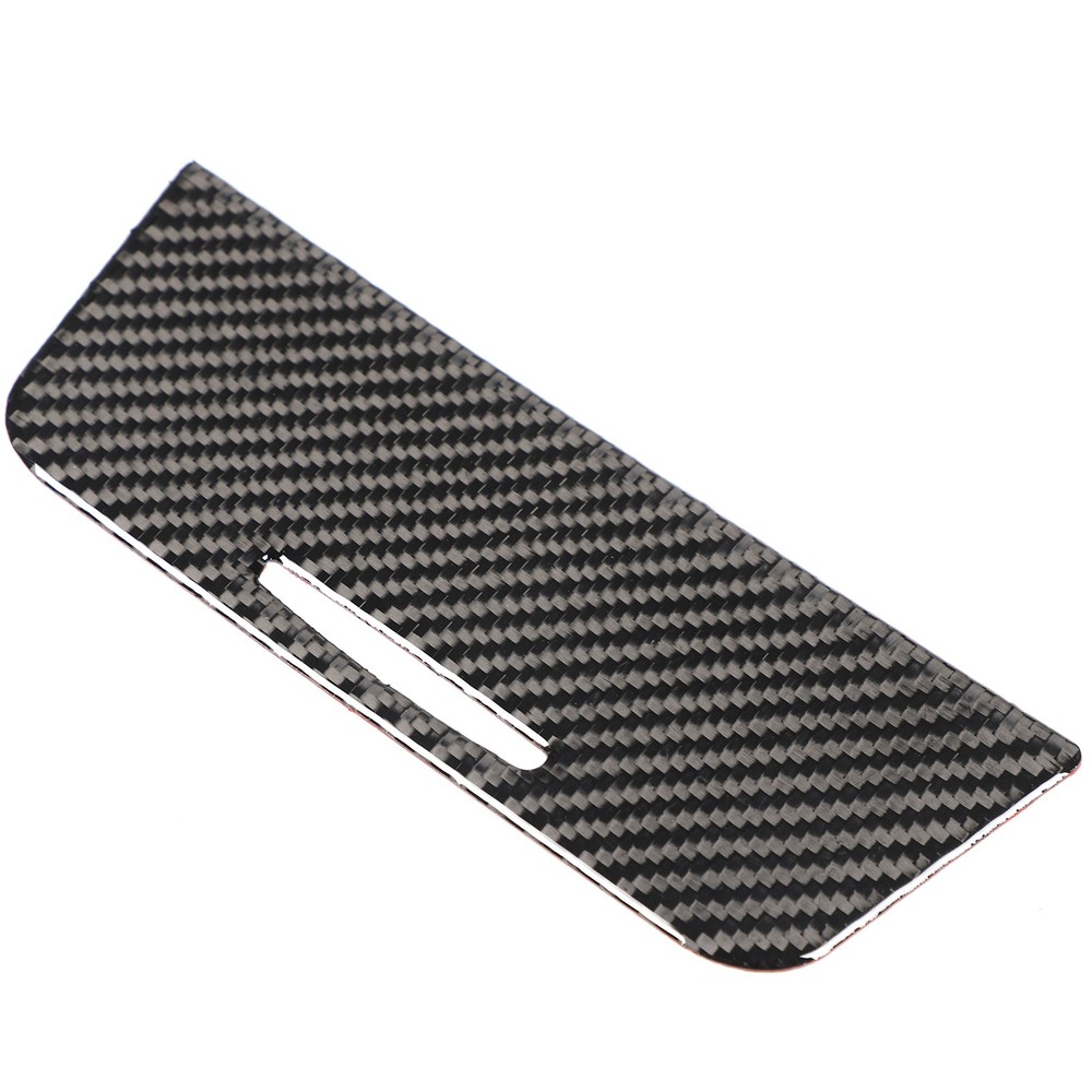 Soft Carbon Fiber Console Storage Box Panel Cover For BMW E81 E82 E87 E88 08-13