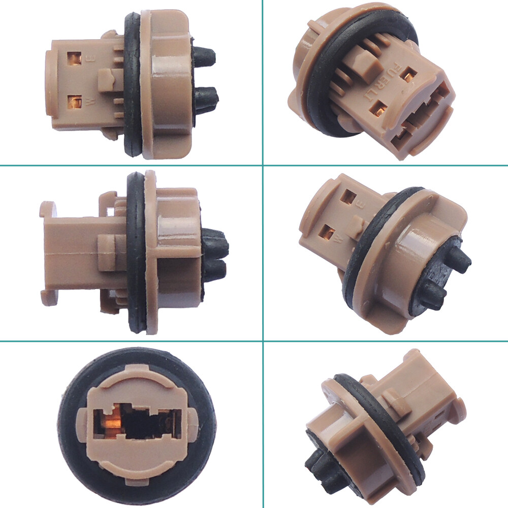 7443 7444 Turn Signal Light Female Socket Holder Wire Harness Pigtail Connector