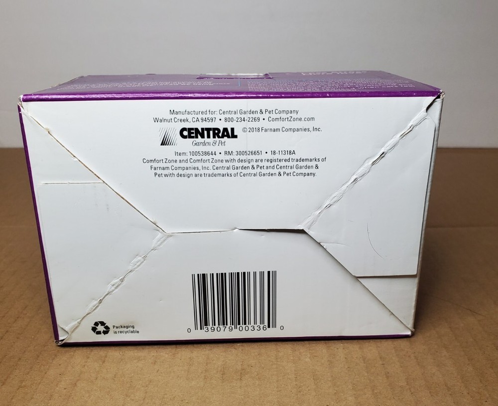 Comfort Zone MultiCat Calming Diffuser Refill for Cat Calming - 4 Pack (READ!)
