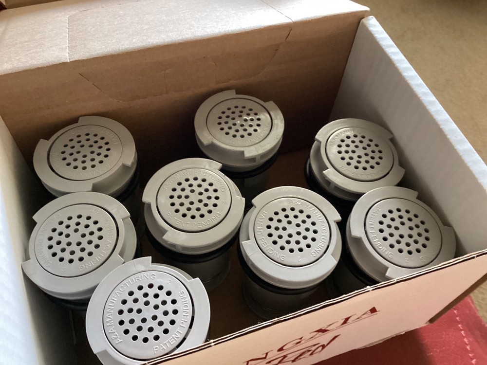 A&A manufacturing Grey G4VHP Venturi replacement heads (8ea.) pools