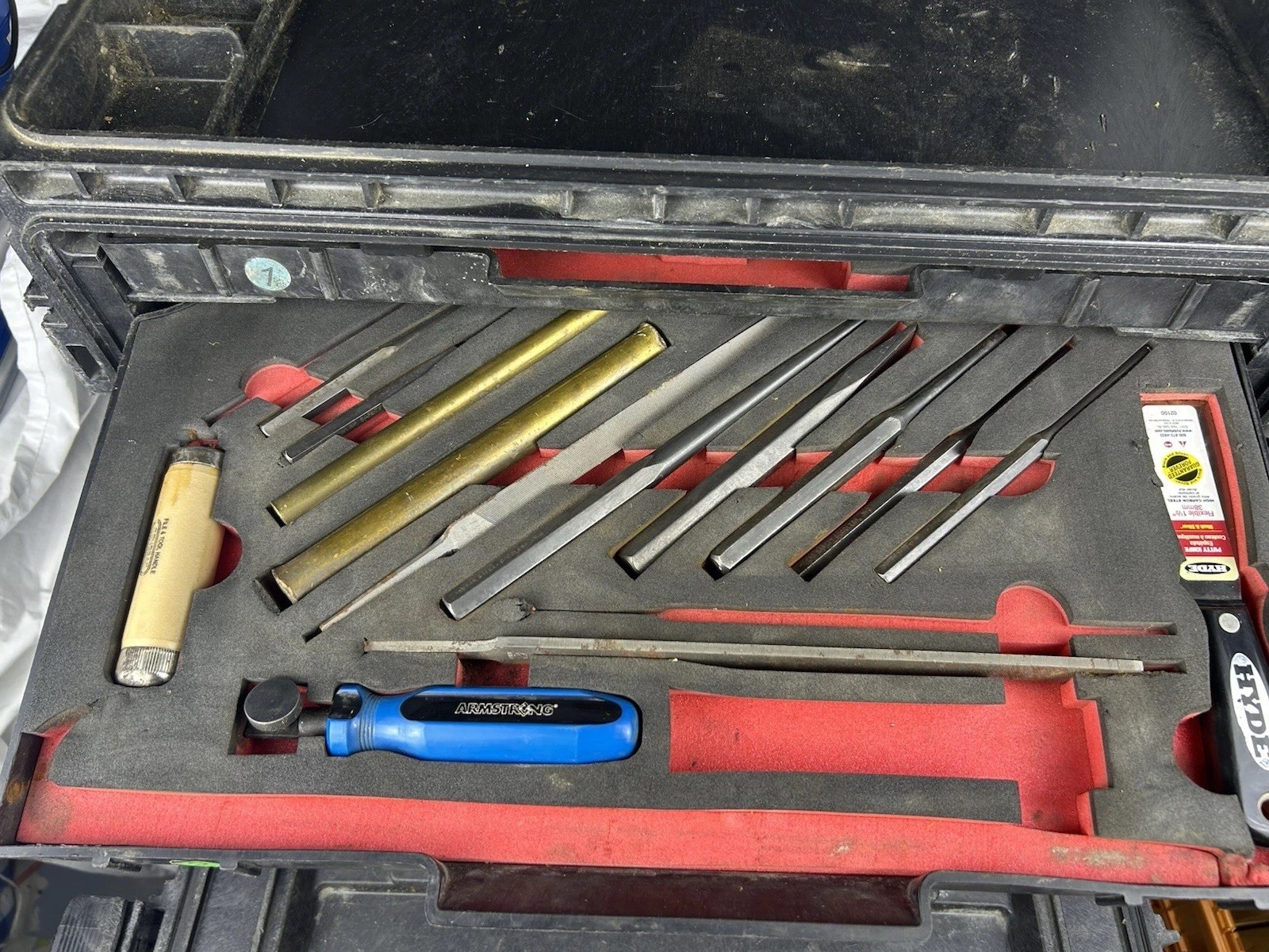 ARMSTRONG MILITARY TOOL KIT SET GENERAL MECHANICS GMTK PELICAN CASE