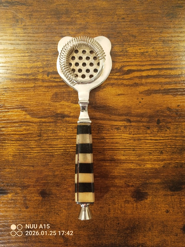 Bar Tool Darren Ransdell Plastic Handle Brown/Black Cracks But Still Solid As Is
