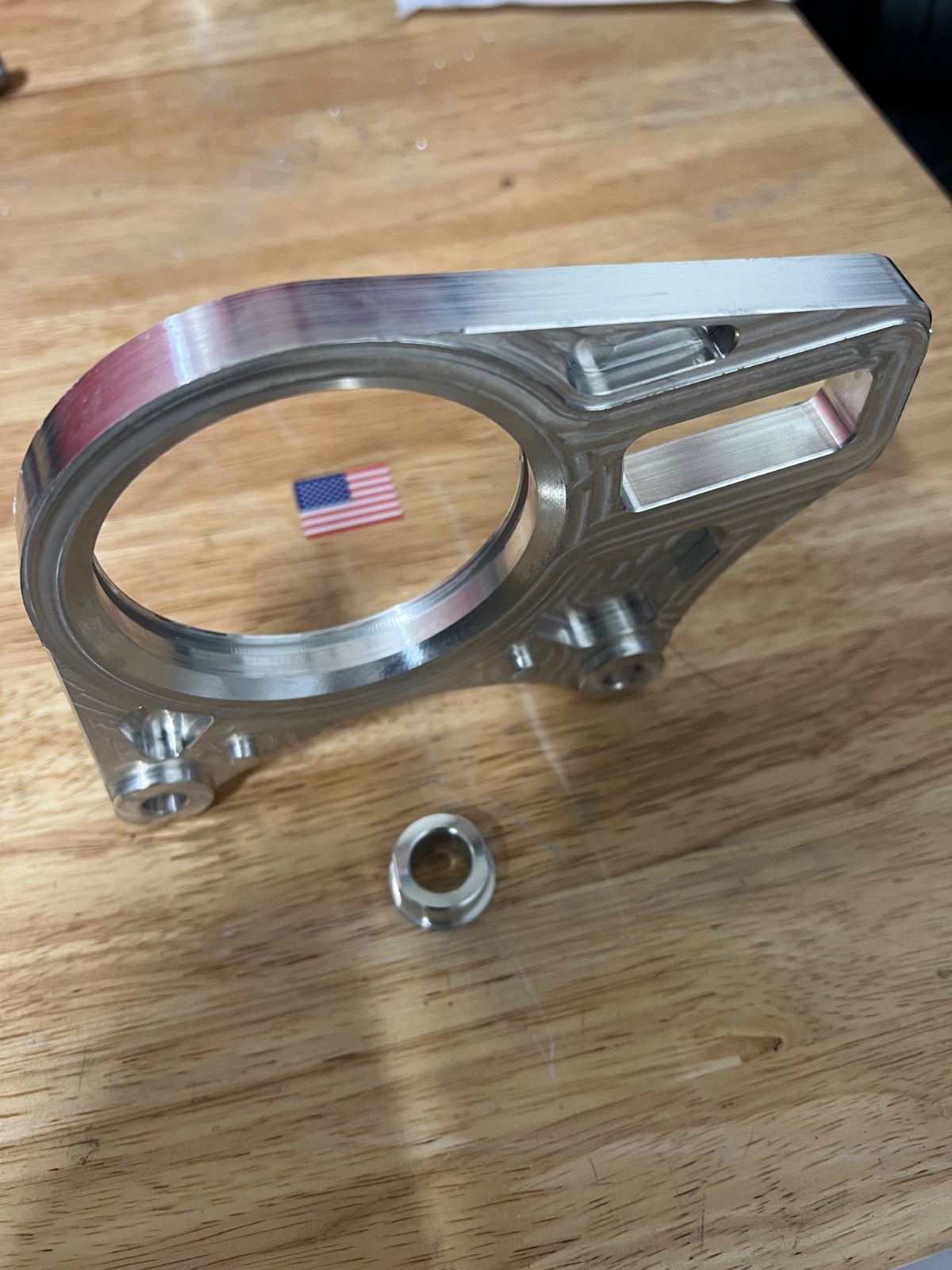 Honda TRX 450R Rear Brake Caliper Mount Stay 2004, 2005, 2006, 2007, 2008, 2009