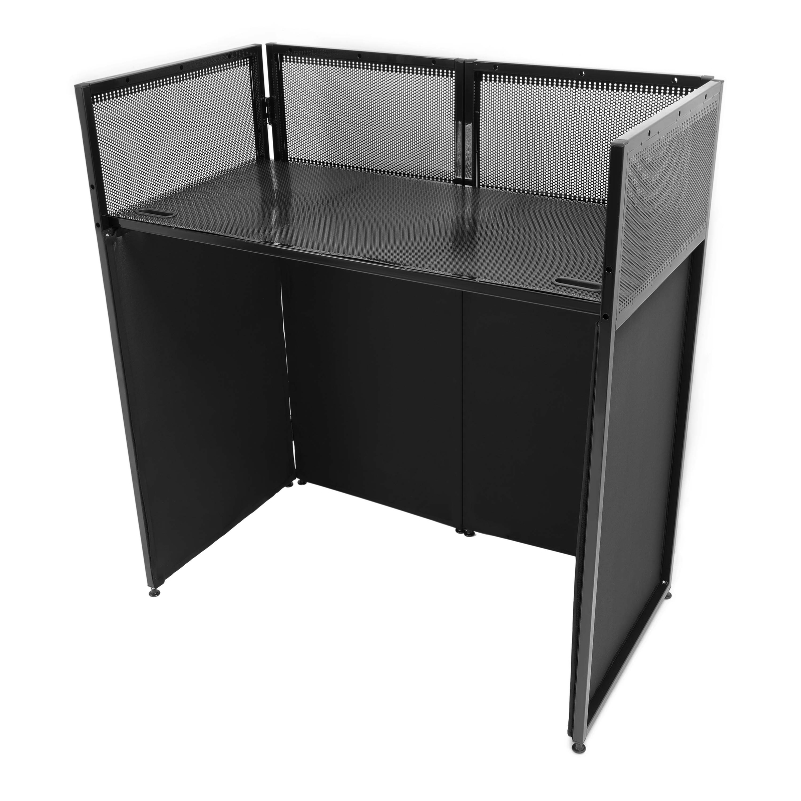 20x40x45" DJ Booth Facade Table Station Event w/Bag Scrims + Foldable Tabletop