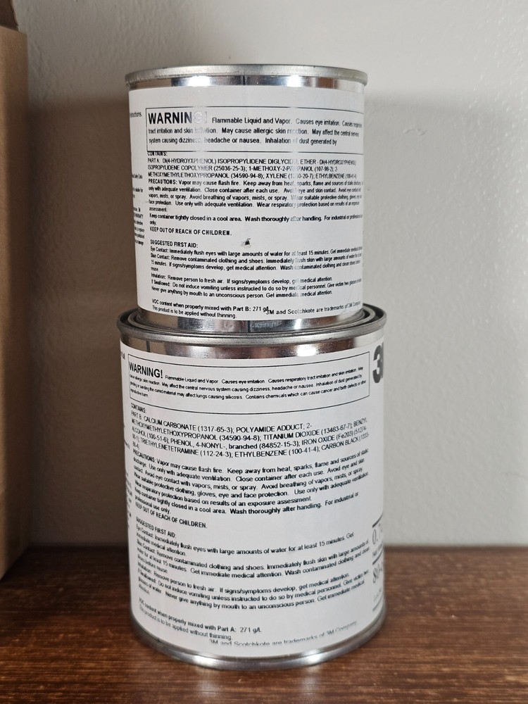 3M Scotchkote Liquid Epoxy Coating 413/215 Patch Compound EXP 2010